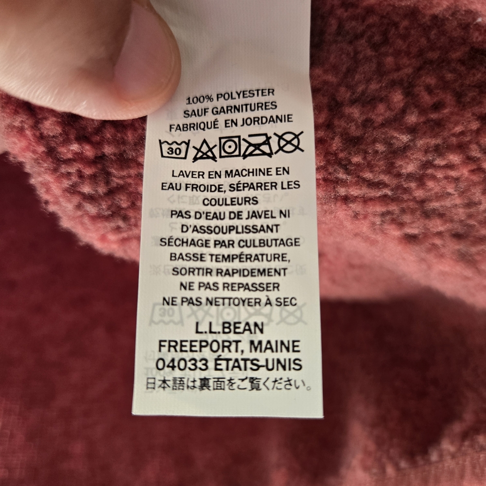 Women's Cream and Red Pullover by L.L. Bean Size XS Reg - Picture 5 of 6
